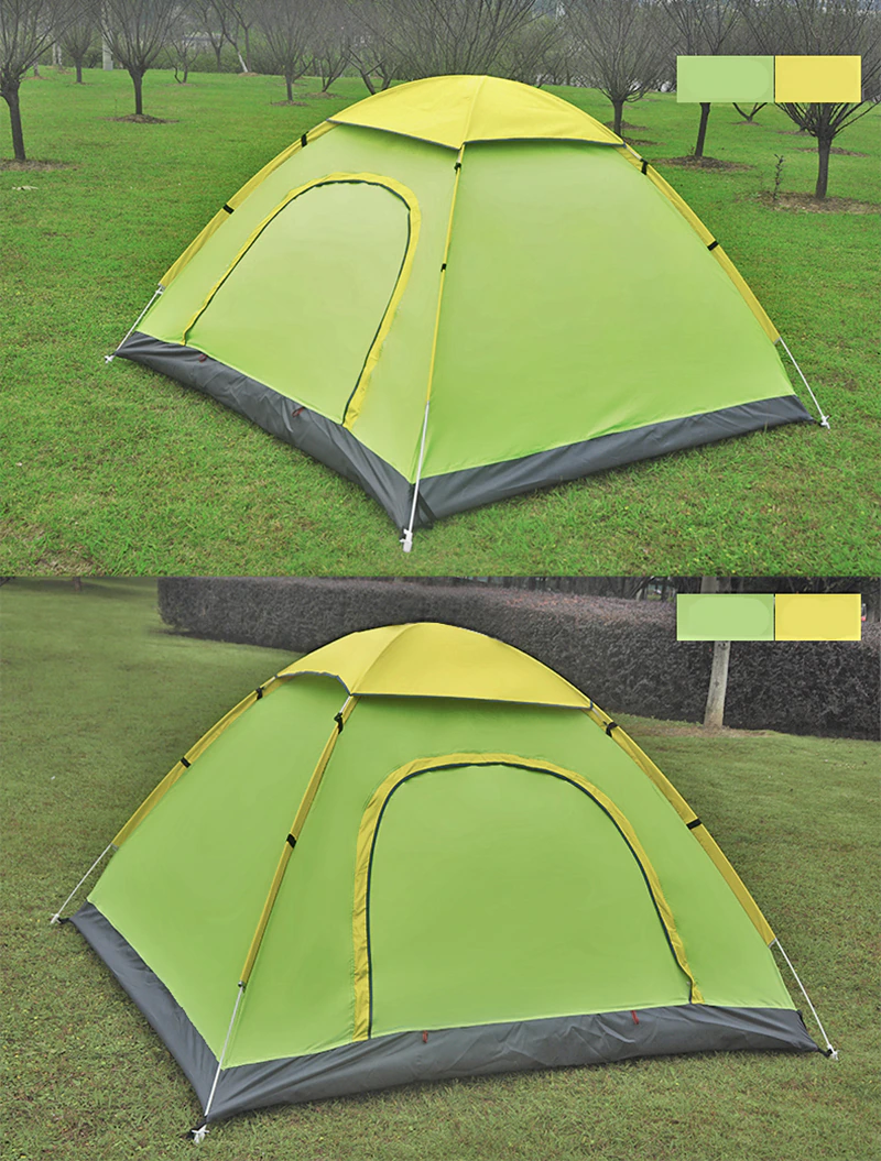 Cheap Goat Tents Portable Light Camping  Tent Suitable For 3 5 People Easy Instant Setup Protable Backpacking For Sun Shelter,Travelling,Hiking   